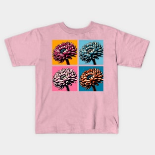 Pop Anemones Art - Trendy Marine Life Kids T-Shirt